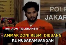 TAK ADA TOLERANSI! Ammar Zoni Resmi Dibuang ke Nusakambangan Setelah Nekat Jadi Bandar Narkoba di Dalam Penjara