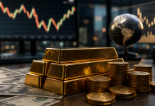 Emas Tertahan di Dekat US$4.100: Dolar Melemah, tapi Yield AS Menahan Reli