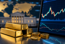 Emas Kembali Menguat di Atas US$4.100, Dolar Melemah tetapi Yield AS Masih Menahan Laju